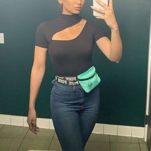 Fashion Black Crop Top